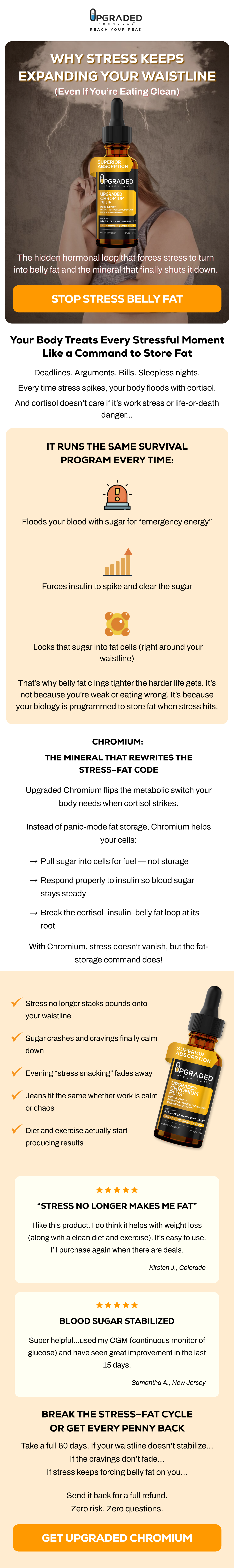 The hidden hormonal loop that forces stress to turn into belly fat and the mineral that finally shuts it down.