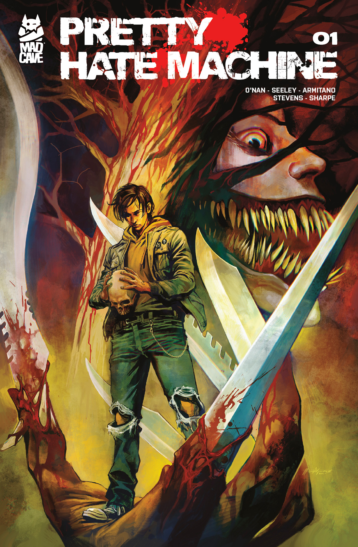 an image of a man with a bird head on a cover of a comic book