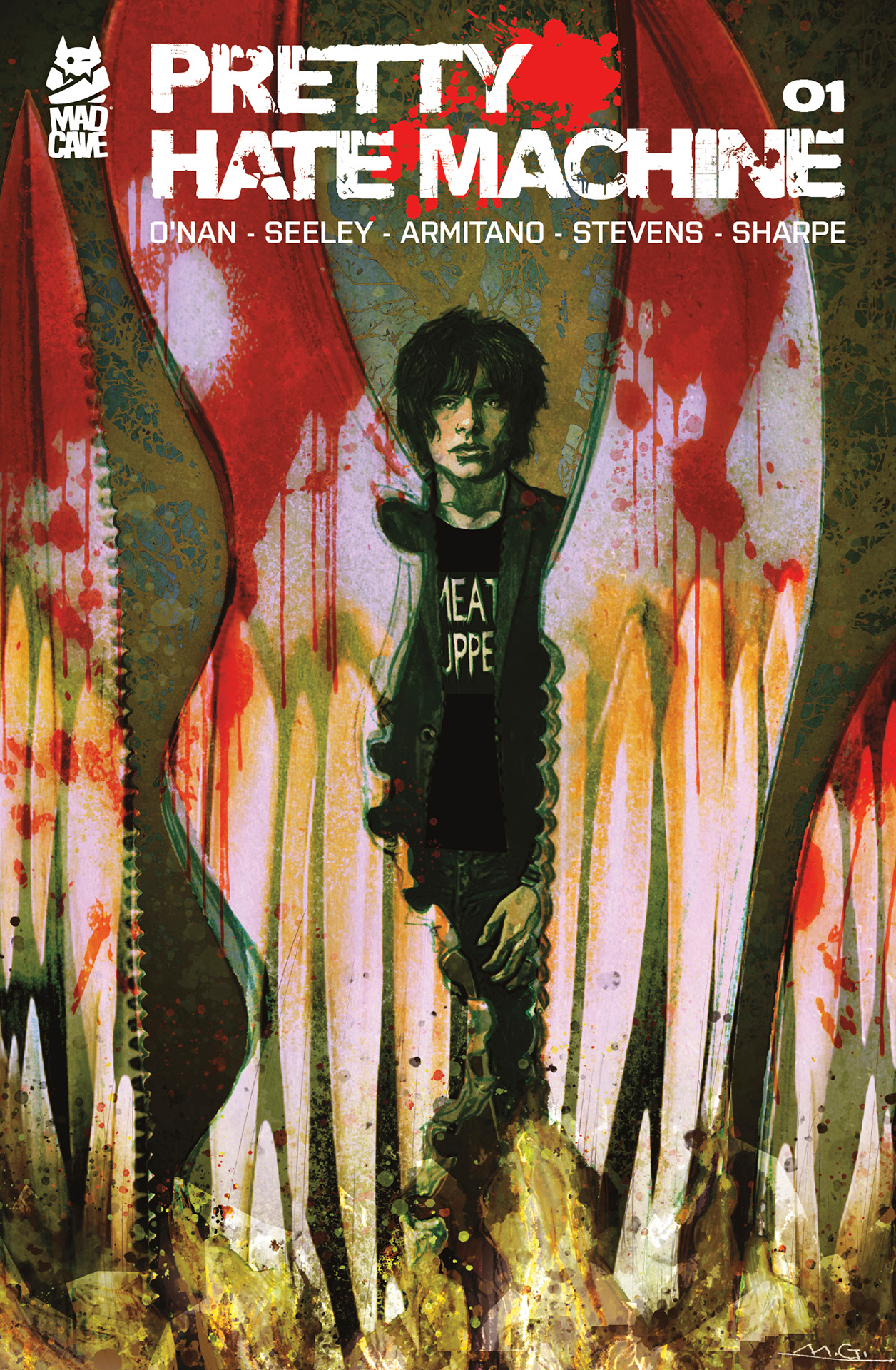 an image of a comic book cover with a bunch of soldiers