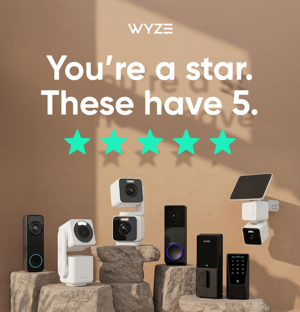 Shop the Wyze ecosystem, and design your custom security system.