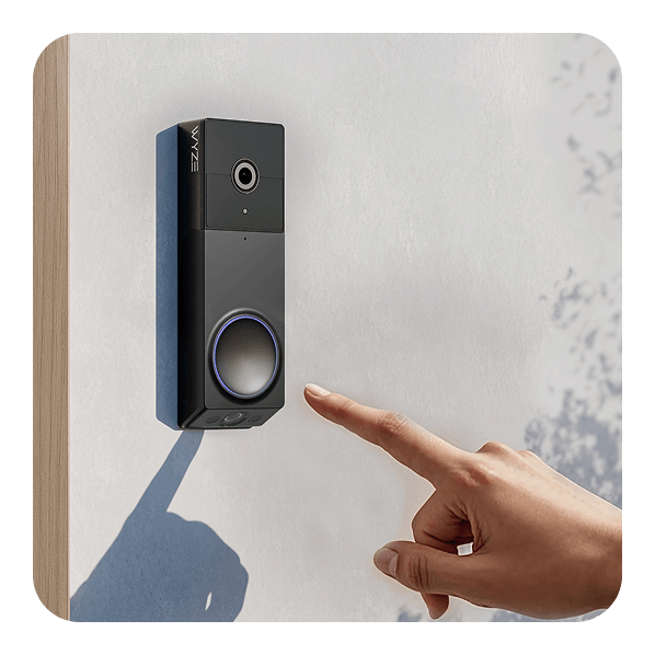 Duo Cam Doorbell has two cameras for two views. No blindspots here.
