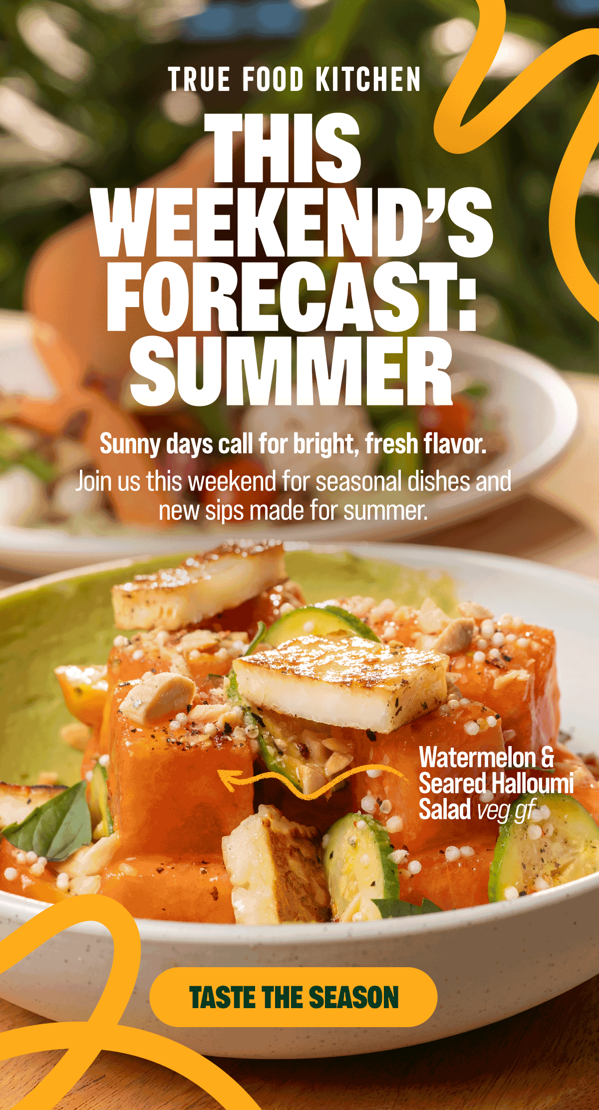 Join Us For Seasonal Dishes