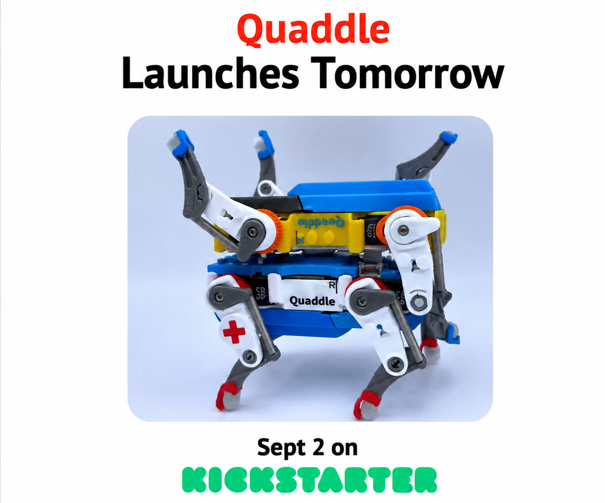 Quaddle launches tomorrow