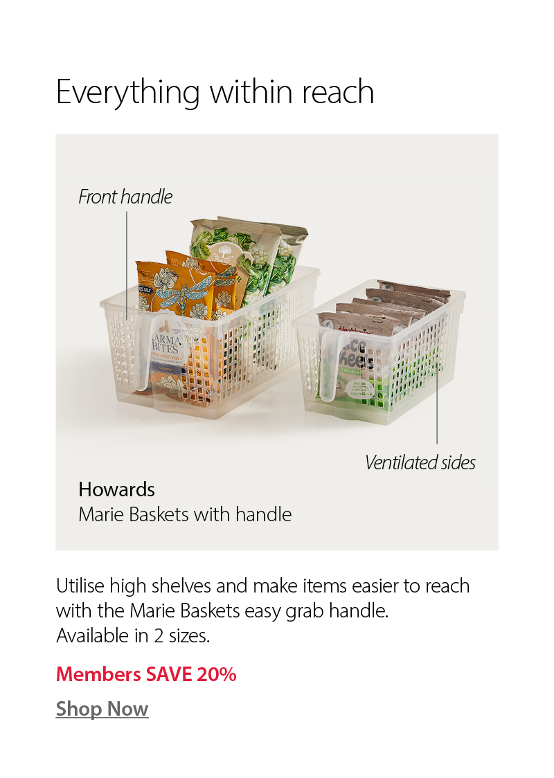 PANTRY Maximise space Minimise waste Howards Storage World