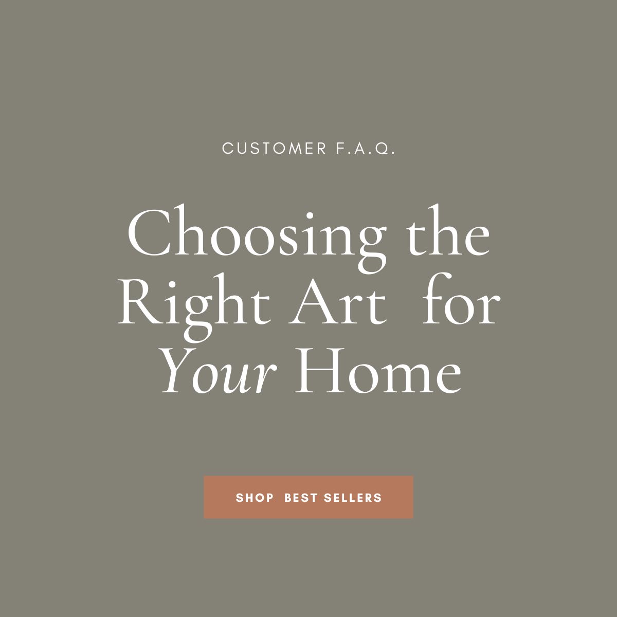 HOW TO Choosing YOUR Favorite Art North And Finch