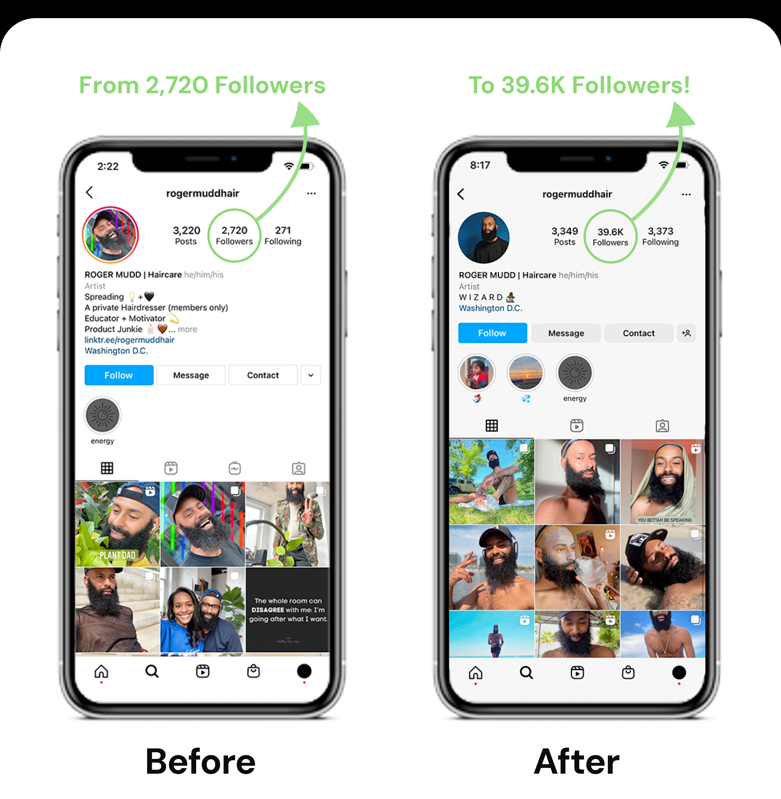 Before & after. Join Trusy