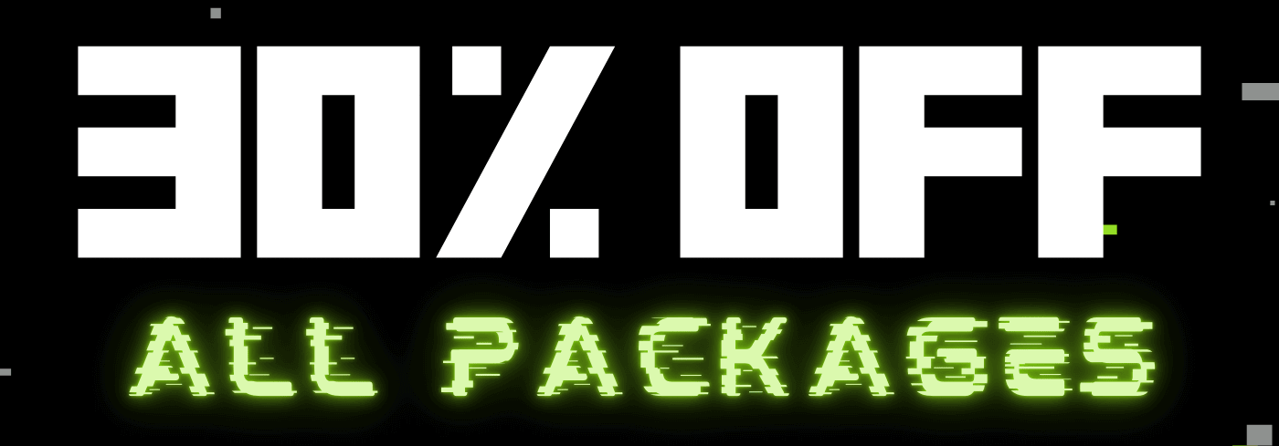 30% OFF all Trusy Packages!