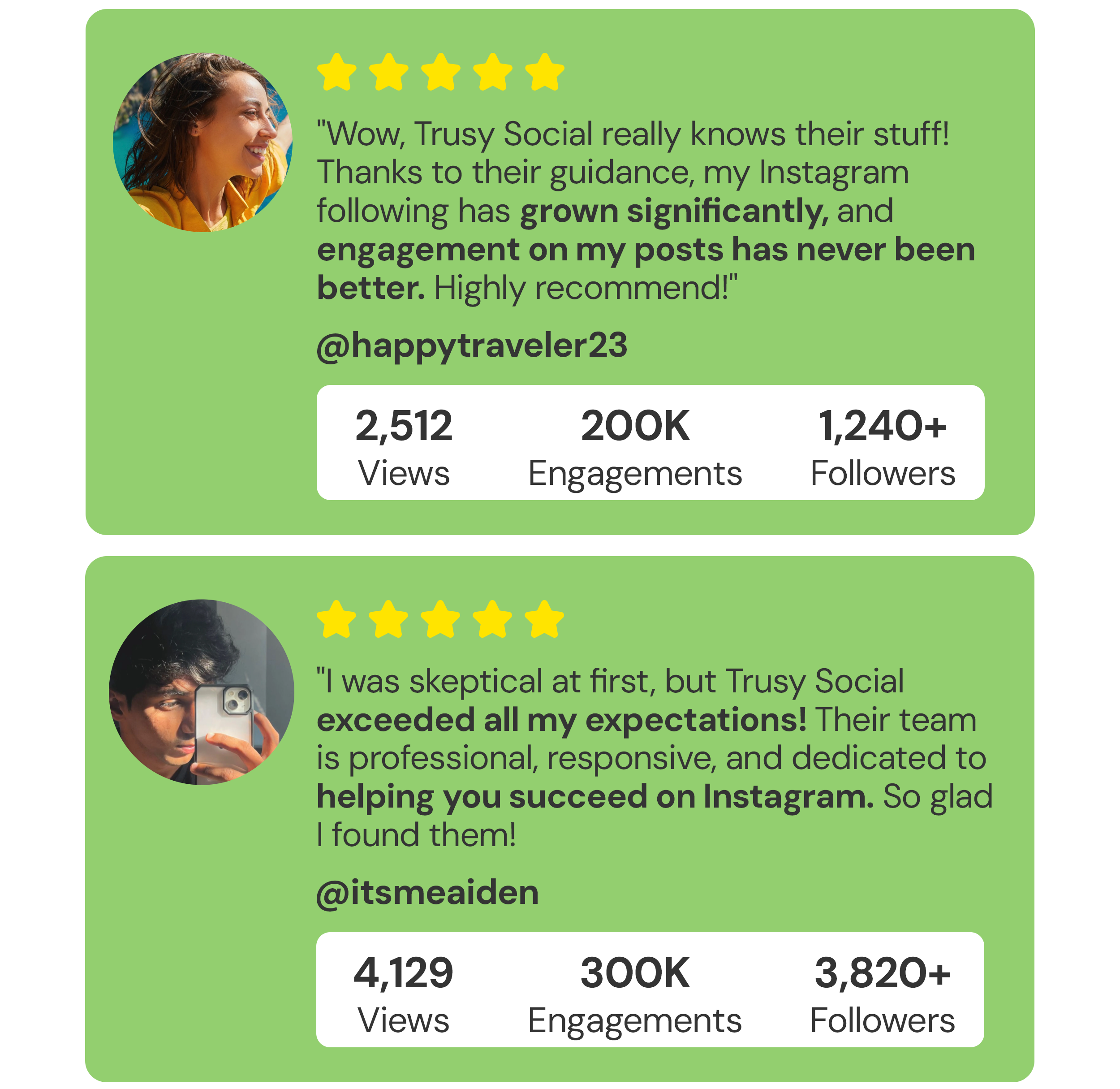 Real Followers Every Time