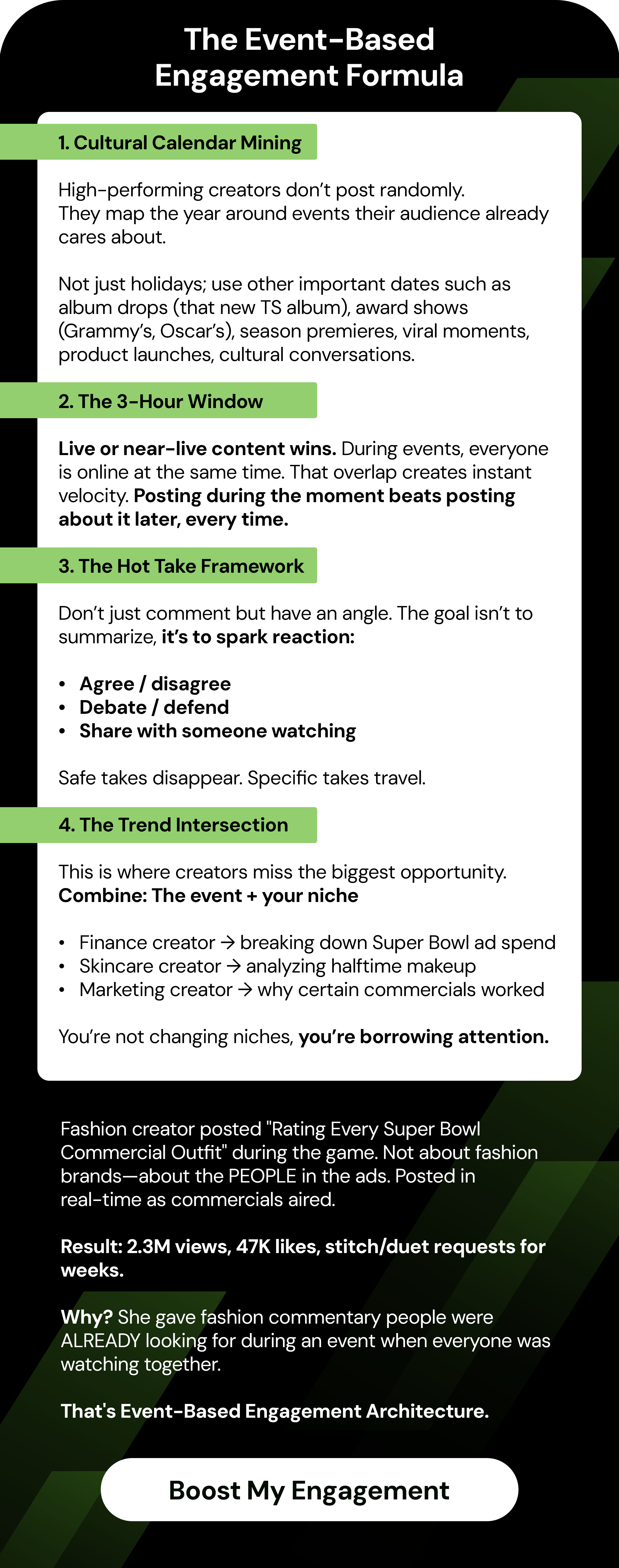 The Audience Re-Connection Framework