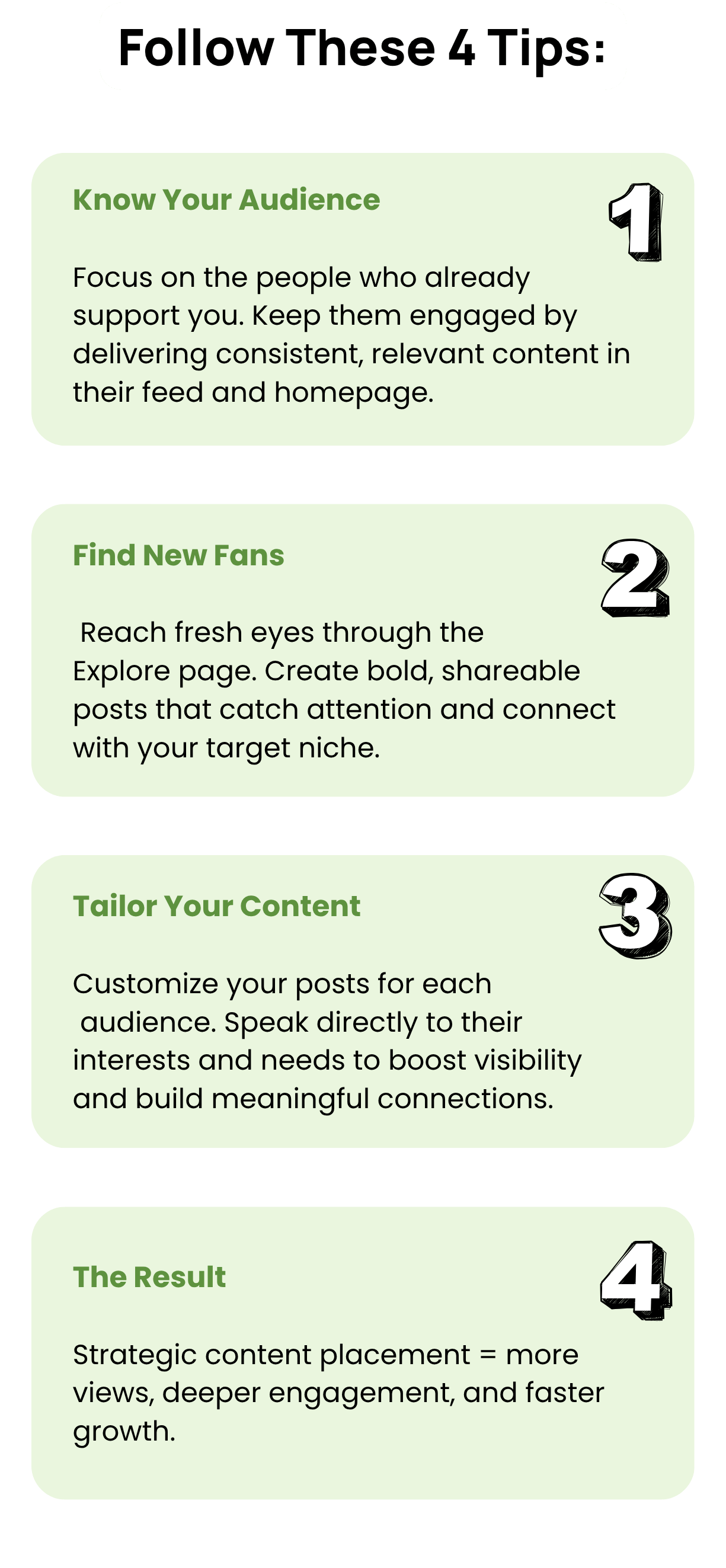 Follow These 4 Tips: