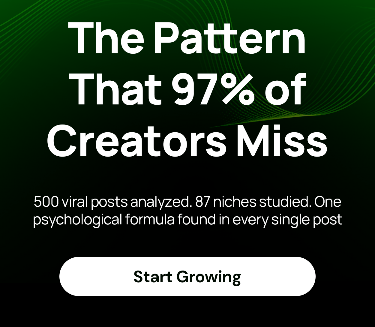 The Pattern That 97% of Creators Miss