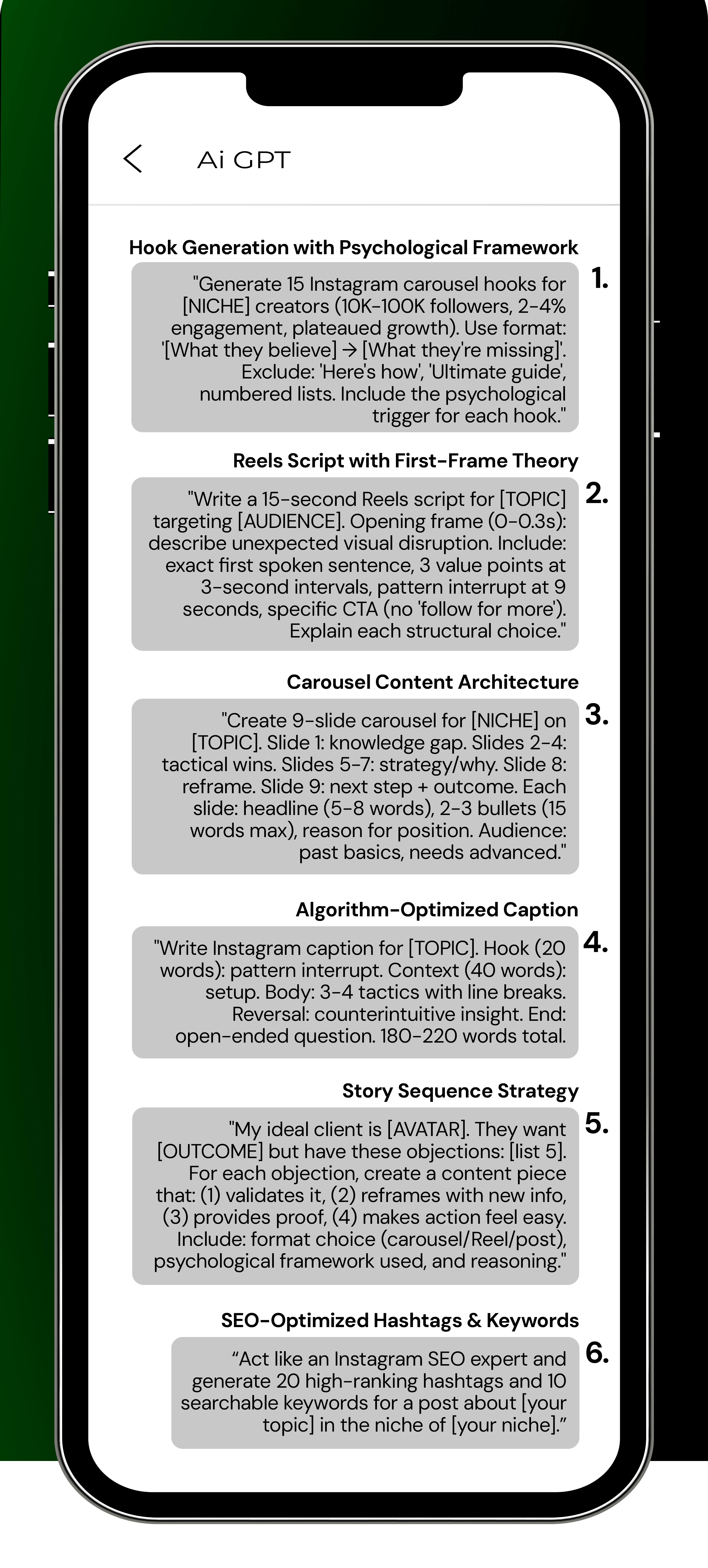 6 AI prompts for your content