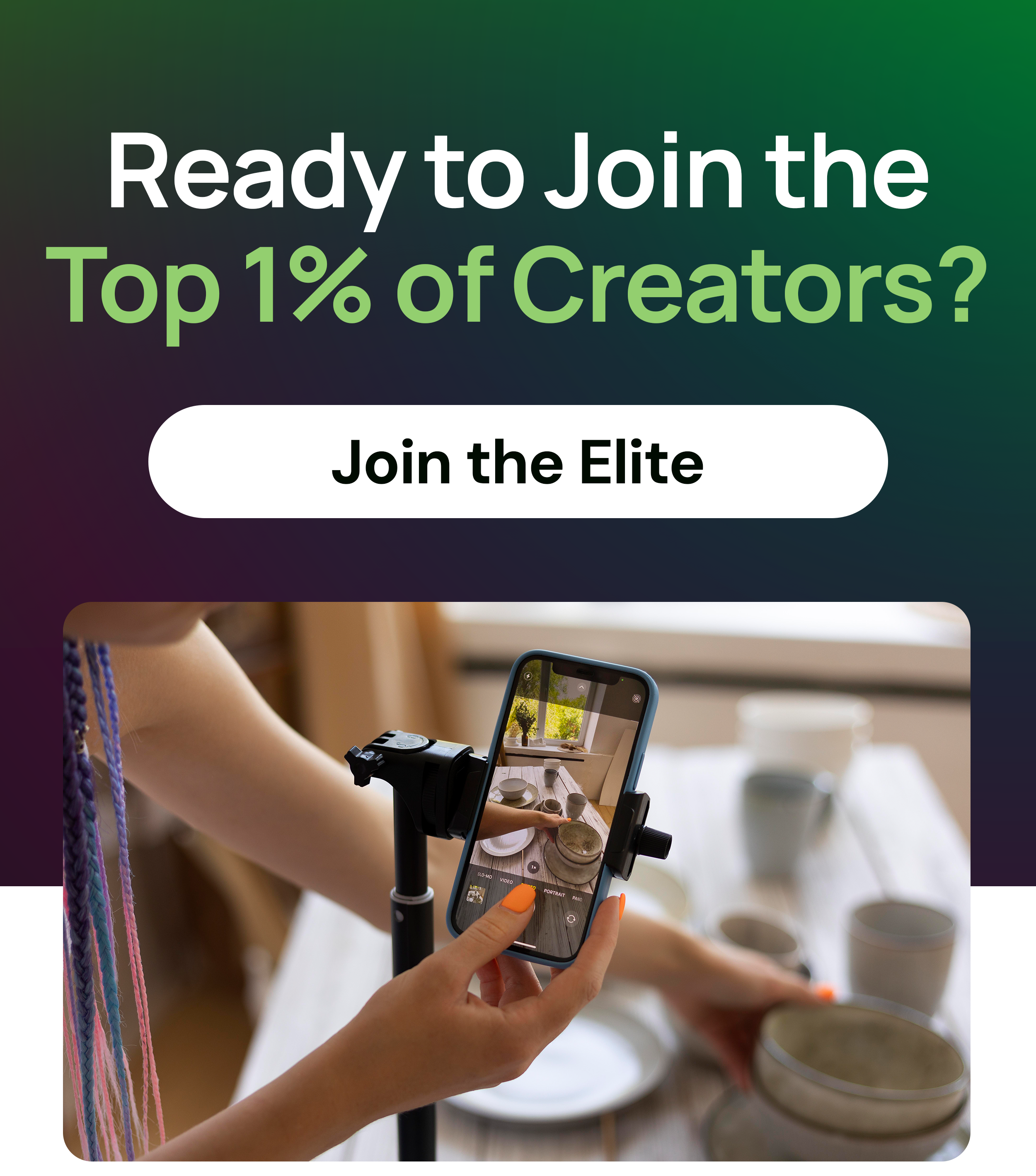 Ready to Join the Top 1% of Creators?