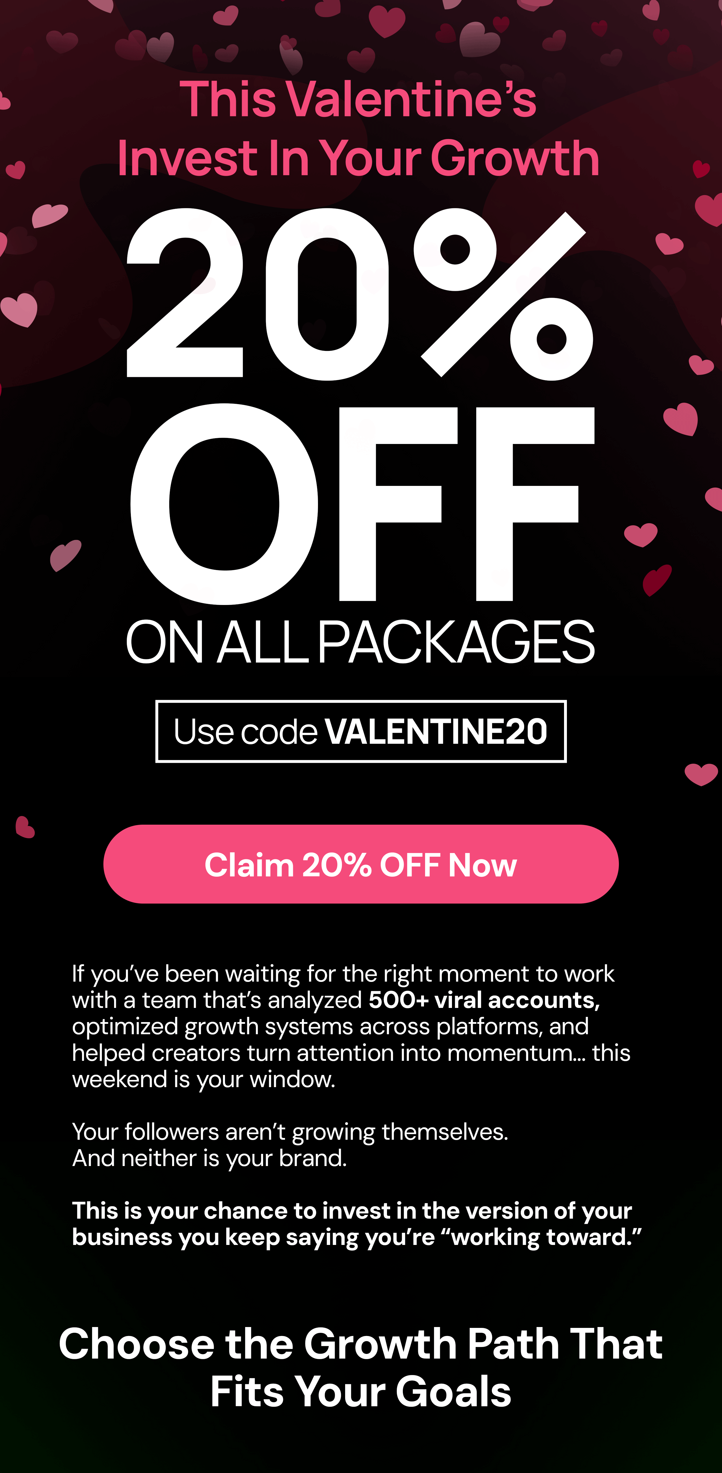 This Valentine's Invest In Your Growth