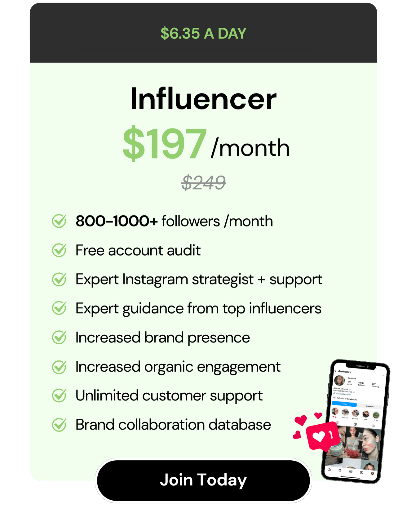 Influencer Package
