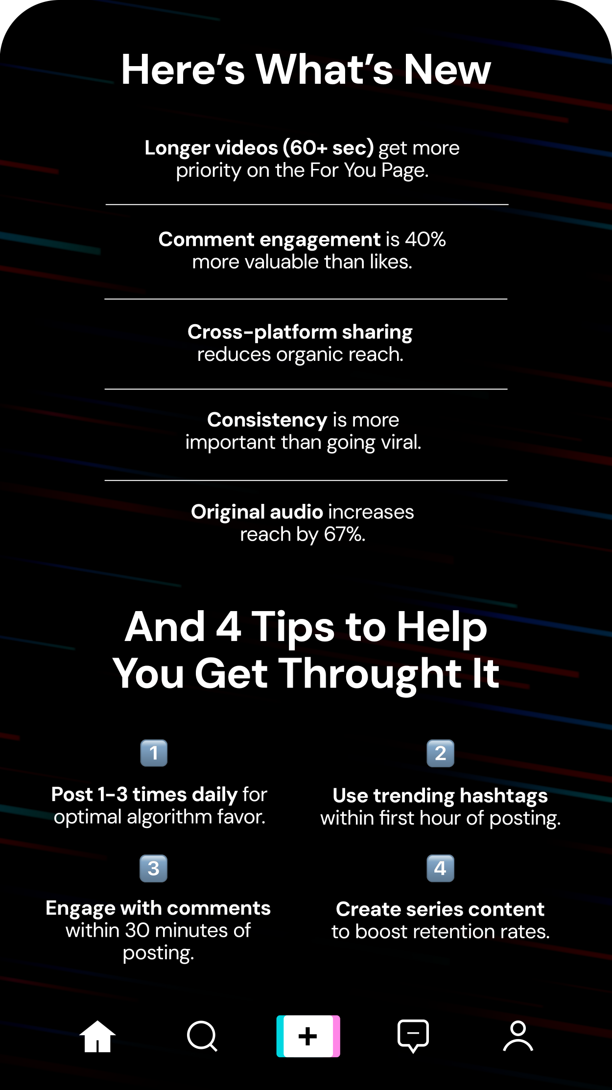 What's new on TikTok and 4 tips to overcome it