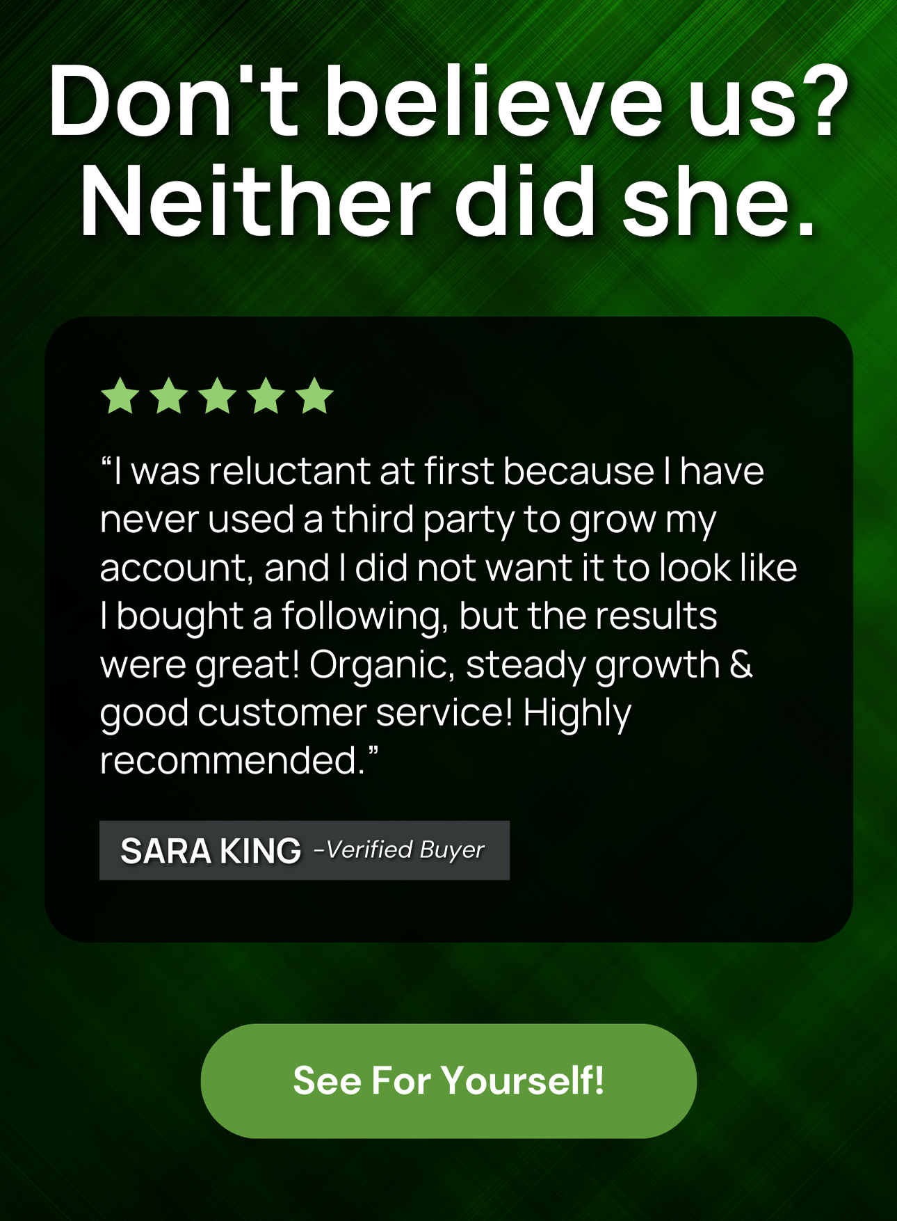 Don't Believe Us? See Our Reviews!