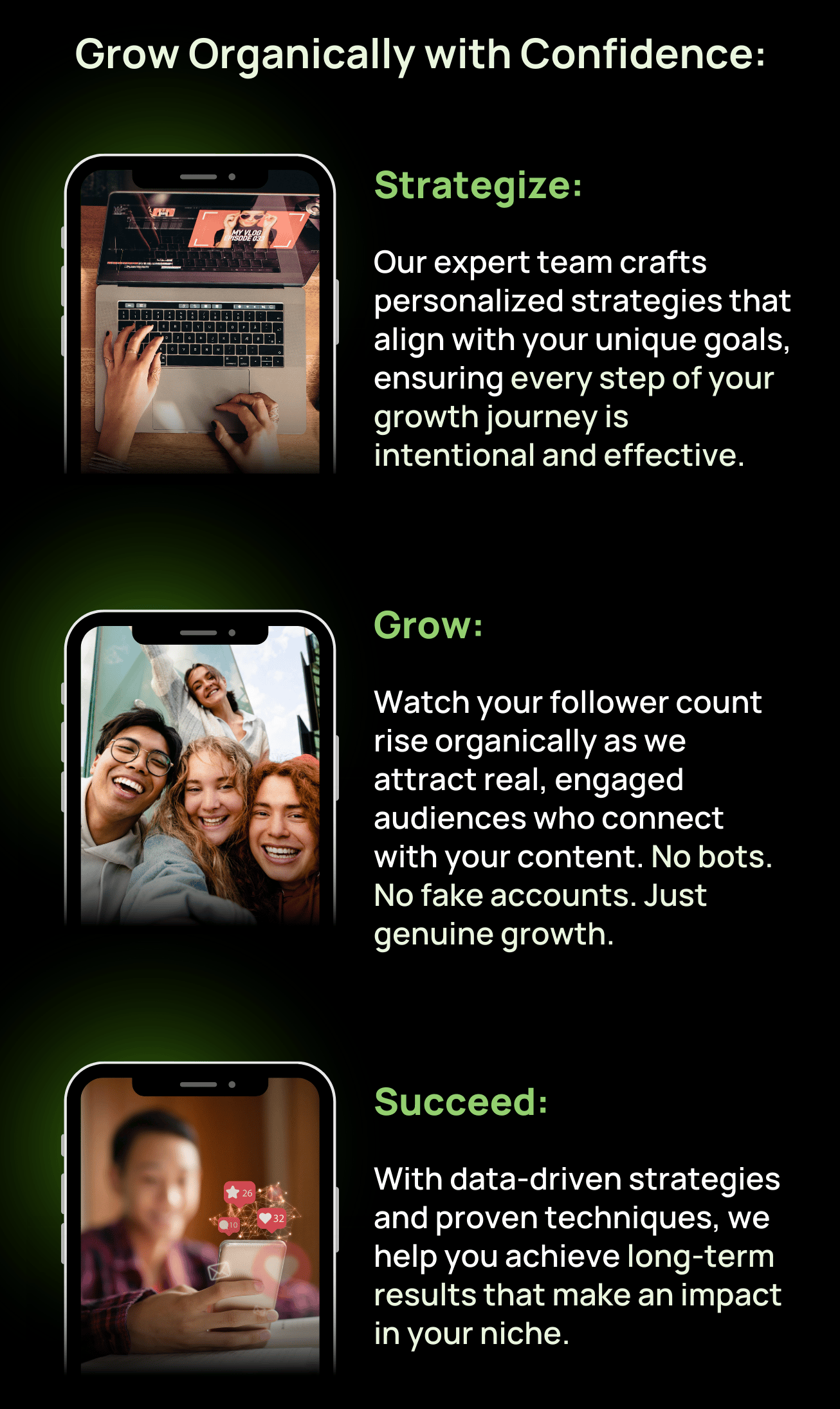 Grow Organically with Confidence: