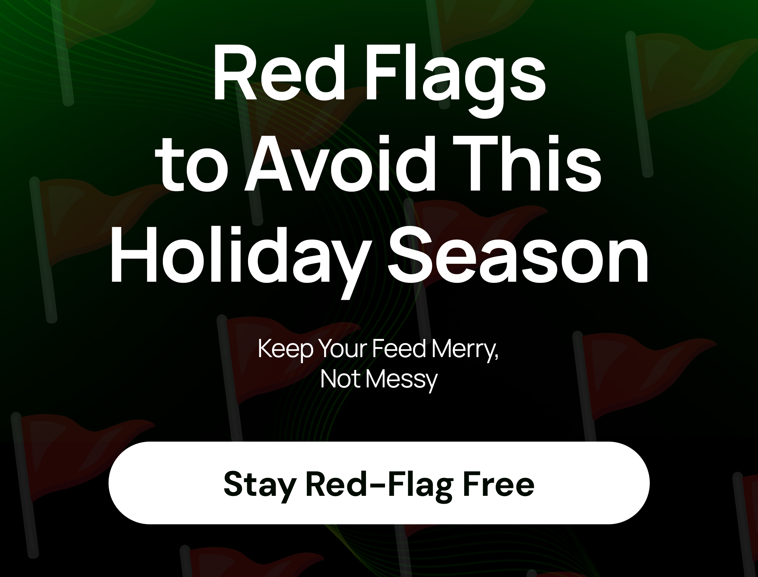 Red Flags to Avoid This Holiday Season 