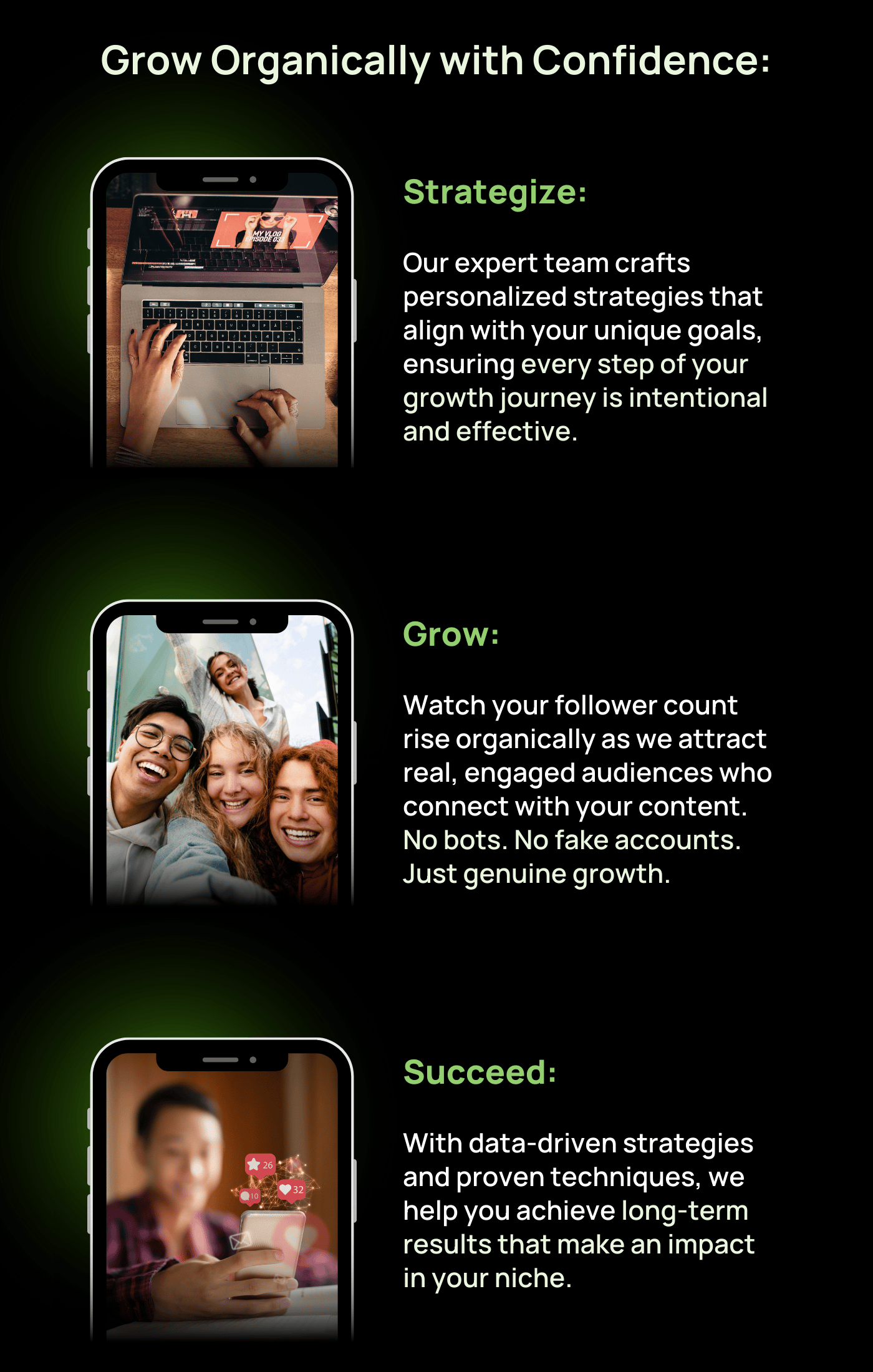 Grow Organically with Confidence: