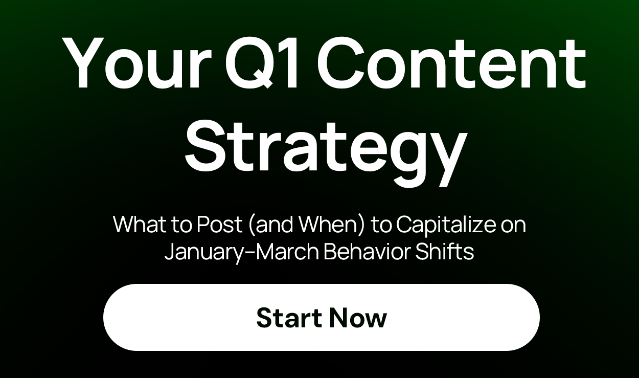 Your Q1 Content Strategy