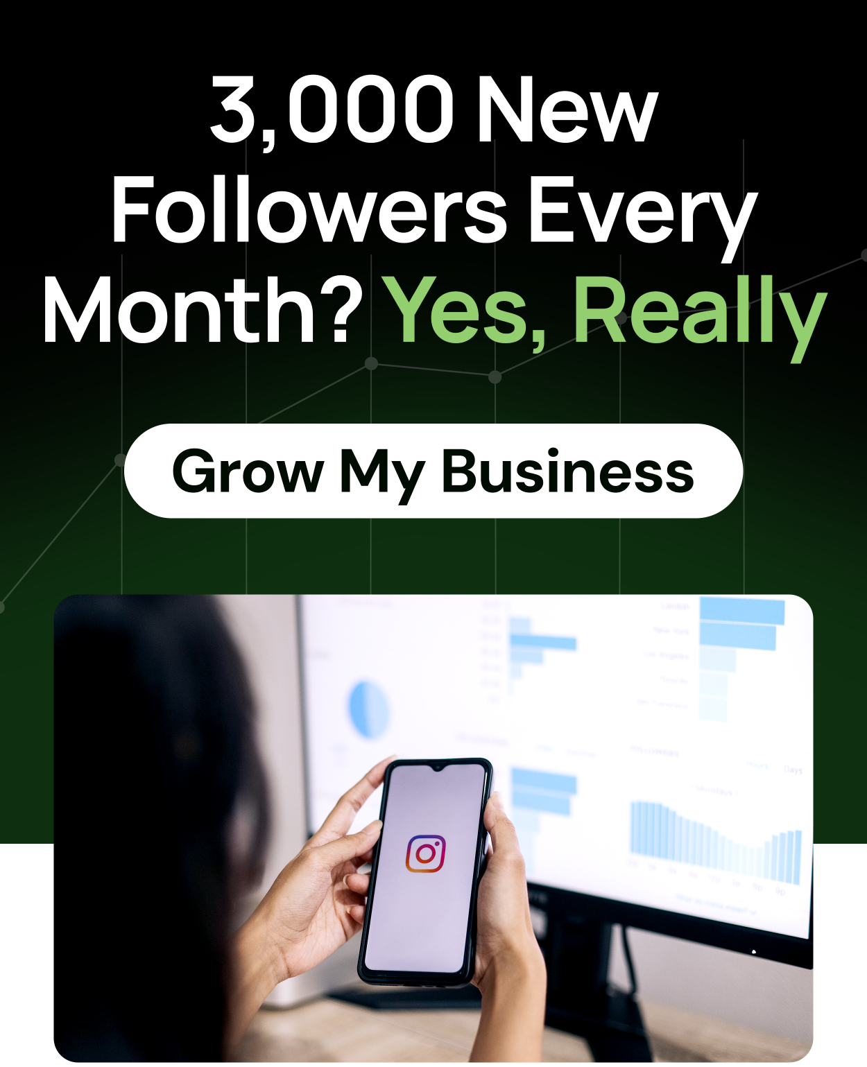 3,000 New Followers Every Month? Yes, Really.