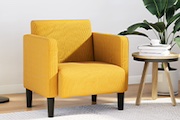 Yellow chair from dropXL