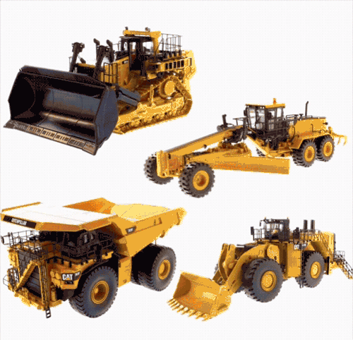 CAT 345B Material Handler Core Classic Edition 1:50 Scale Die Cast