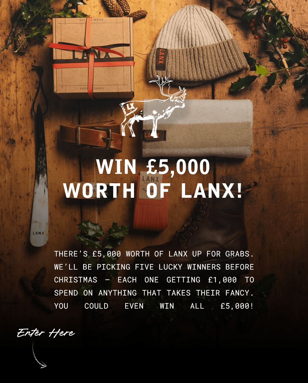 Win 5k worth of LANX