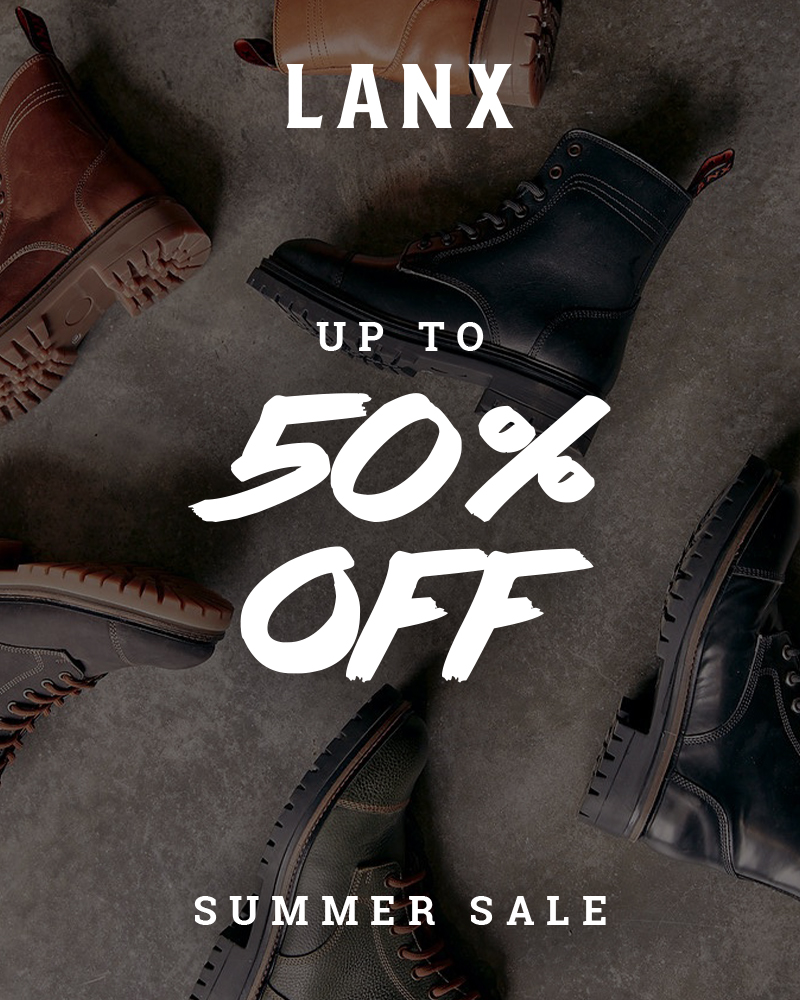 lanx shoes discount code
