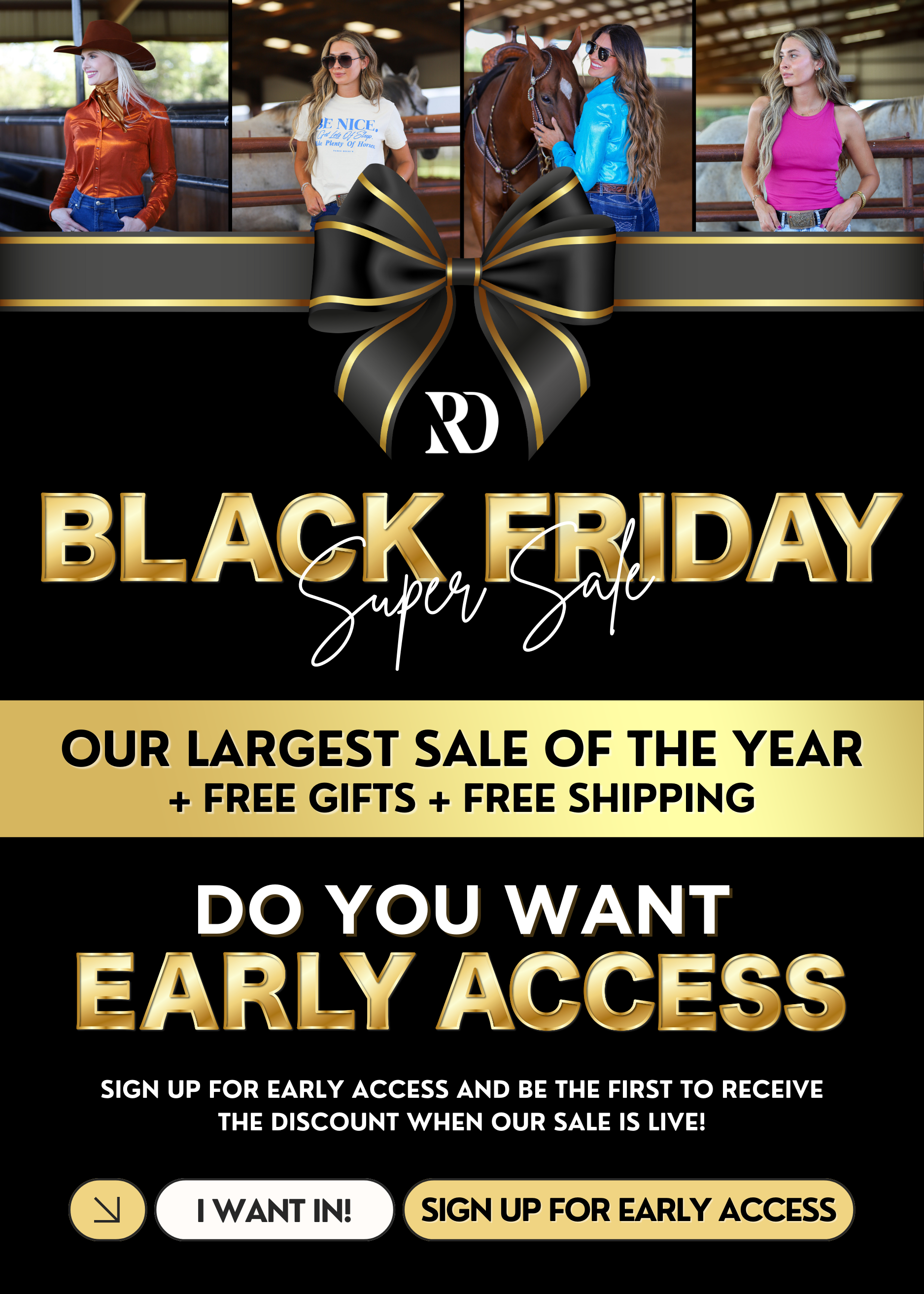 BLACK FRIDAY  Ranch Dress'n