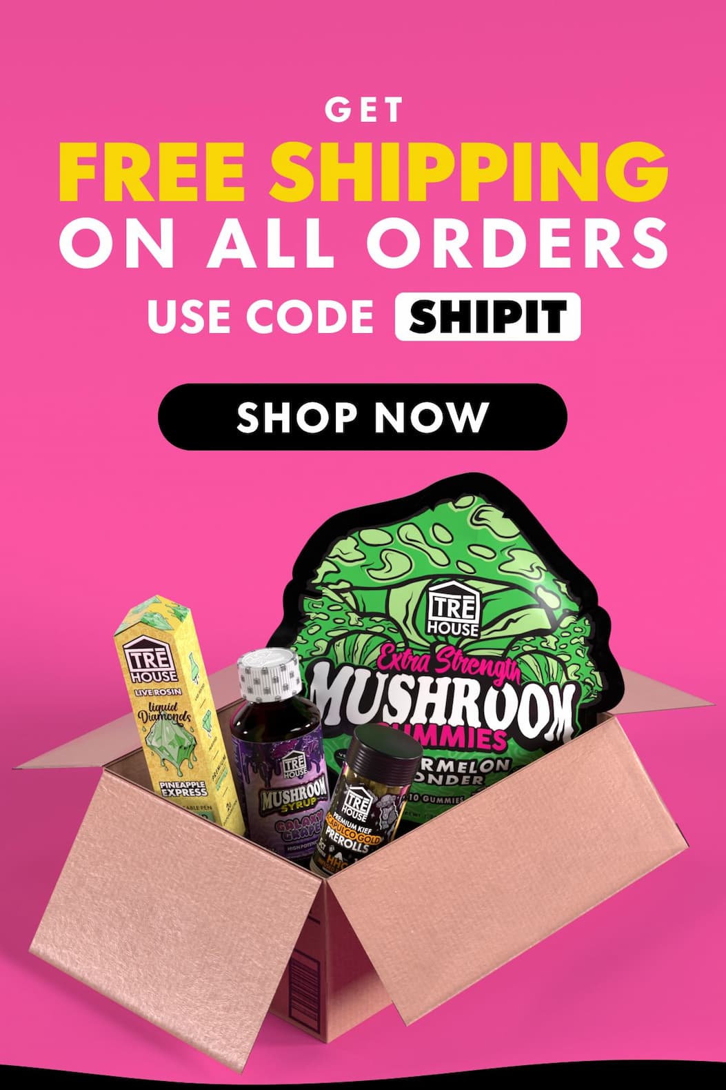 Get Free Shipping  on All Orders Use code SHIPIT