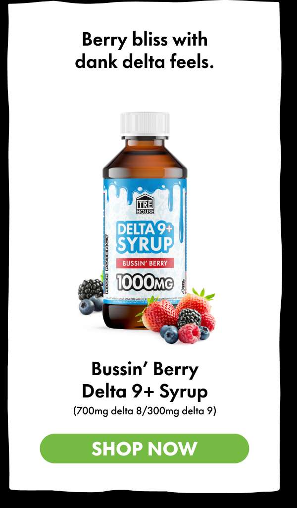 Bussin’ Berry Delta 9+ Syrup