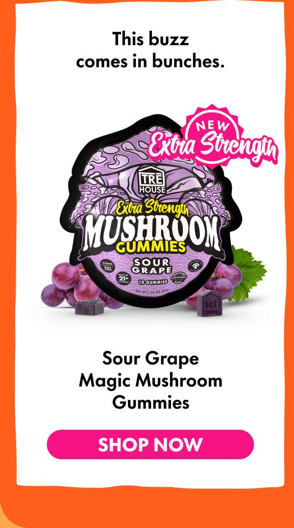 Sour Grape Magic Mushroom Gummies