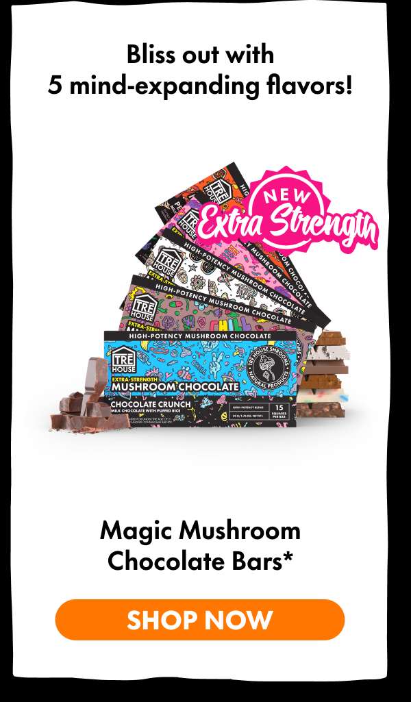 Magic Mushroom Chocolate Bars*