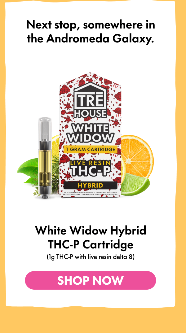 White Widow Hybrid THC-P Cartridge