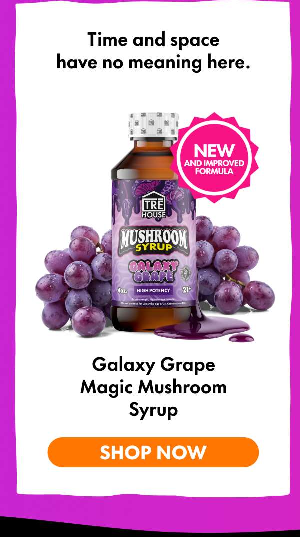 Galaxy Grape Magic Mushroom Syrup