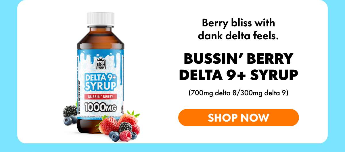 Bussin’ Berry Delta 9+ Syrup