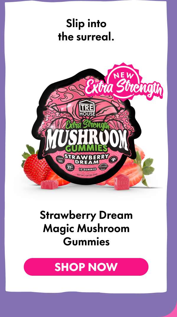 Strawberry Dream Magic Mushroom Gummies