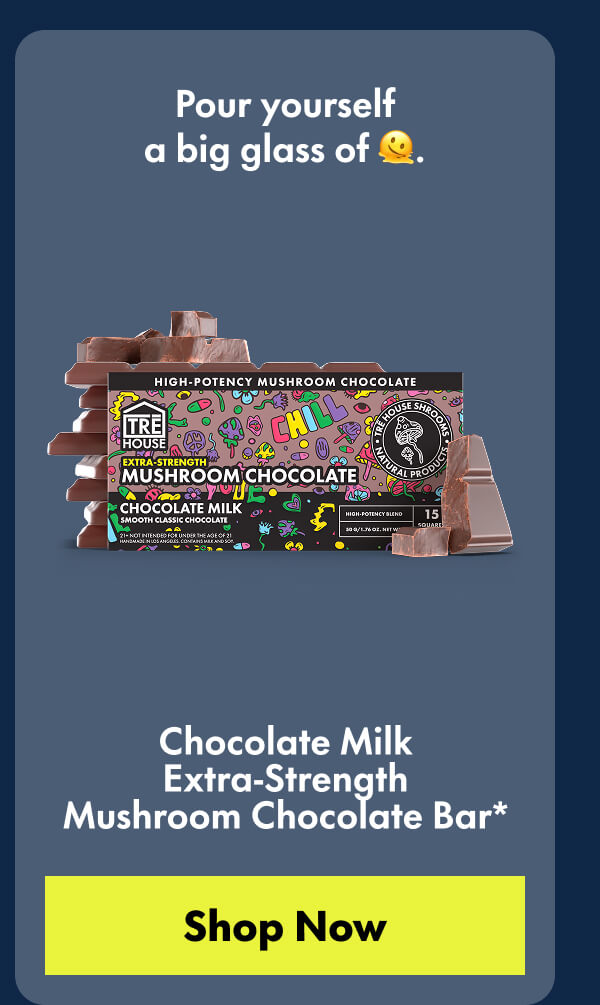 Chocolate Milk Magic Mushroom Chocolate Bar