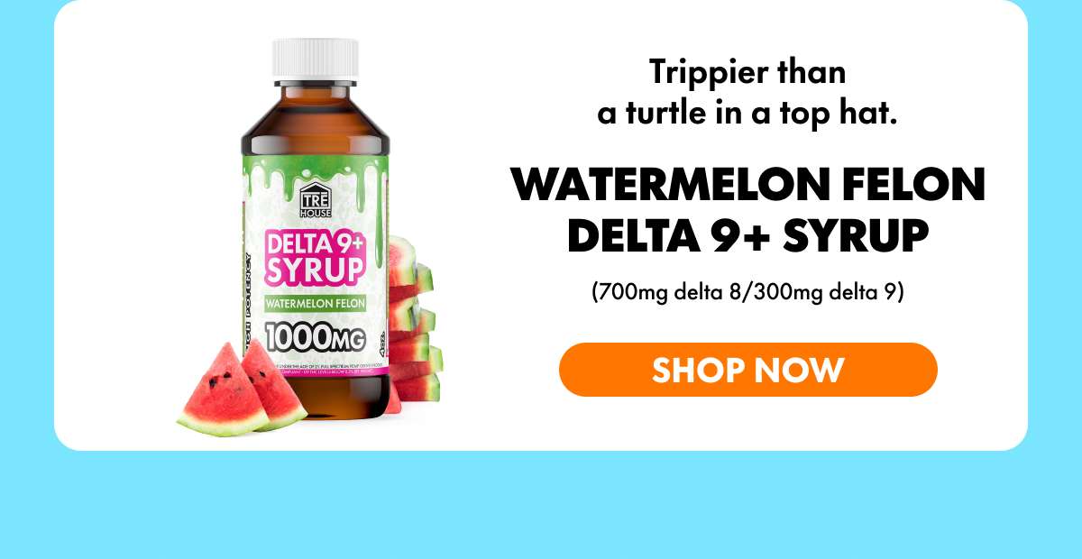 Watermelon Felon Delta 9+ Syrup