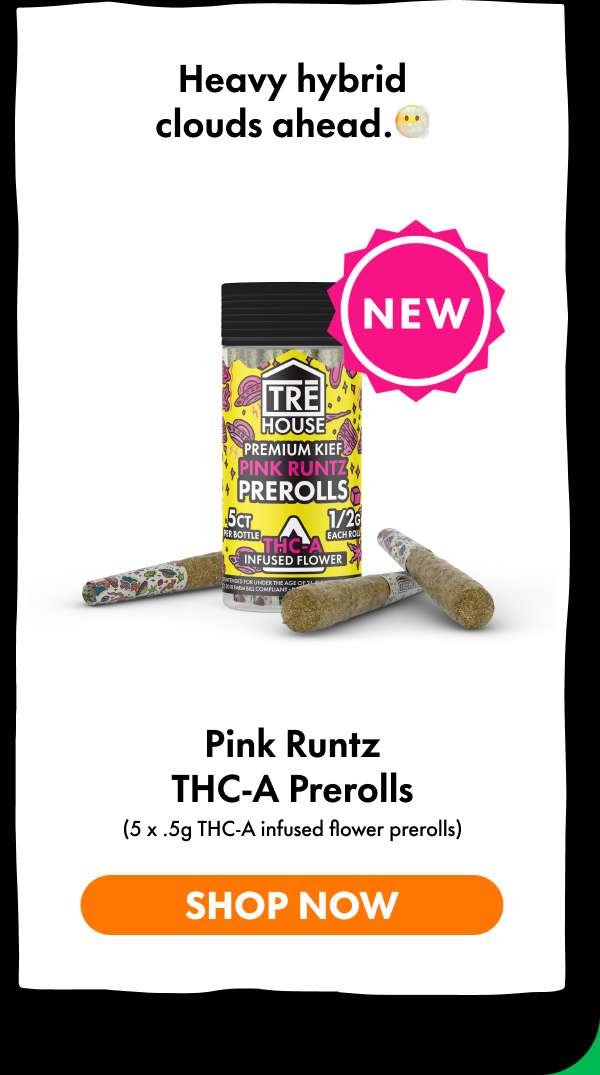 THCA Prerolls - Pink Runtz