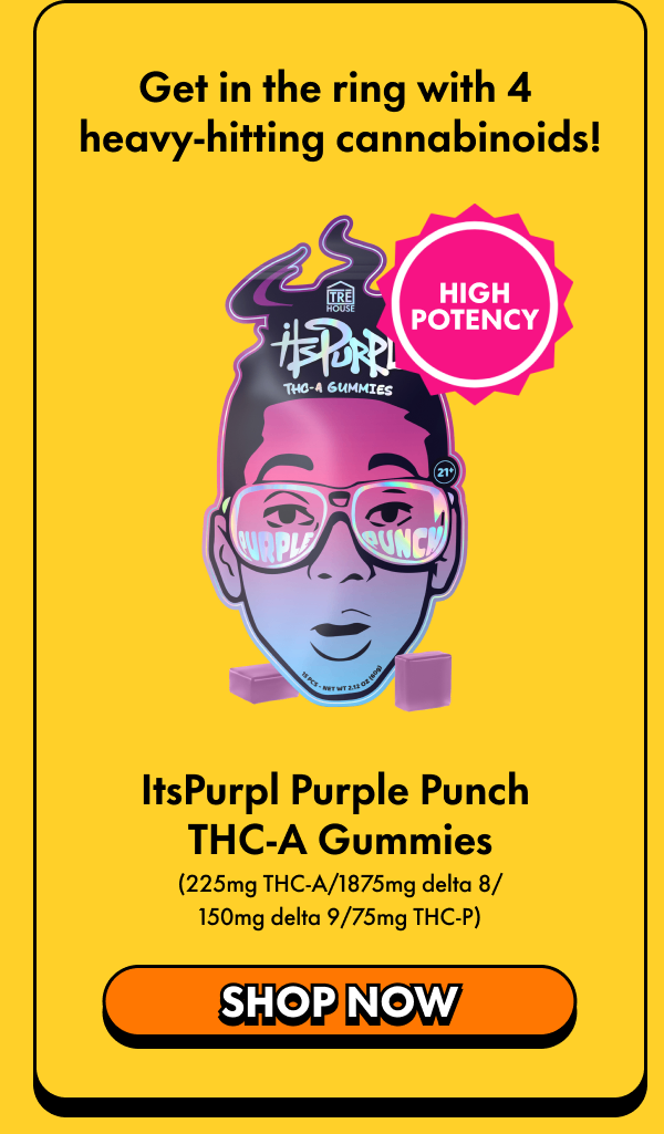 ItsPurpl Purple Punch THC-A Gummies