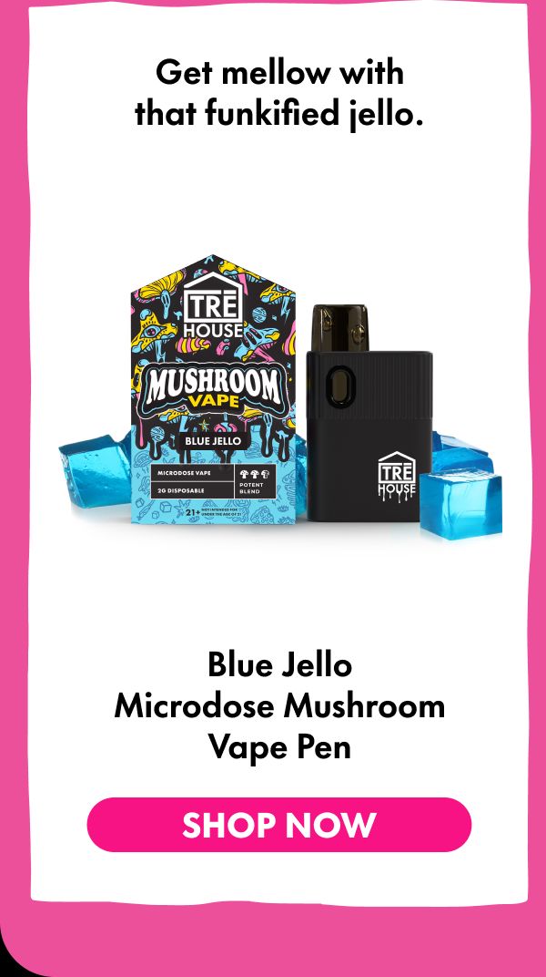 Blue Jello Magic Mushroom Vape Pen