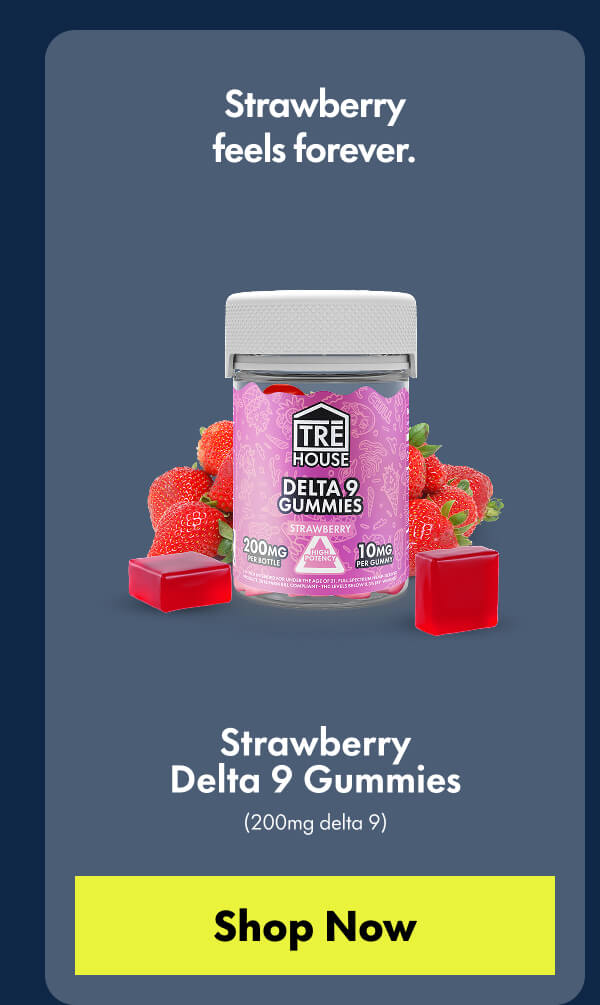Strawberry Delta 9 Gummies
