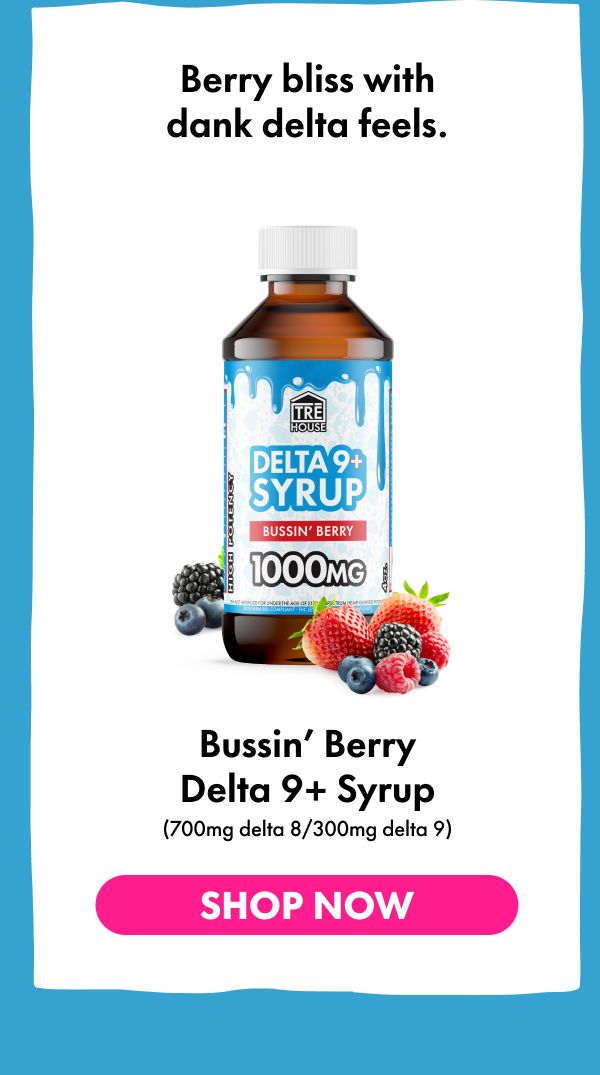 Bussin' Berry Delta 9+ Syrup