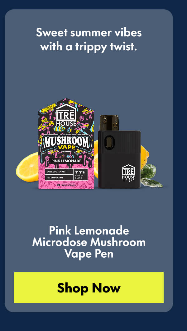 Pink Lemonade Magic Mushroom Vape Pen
