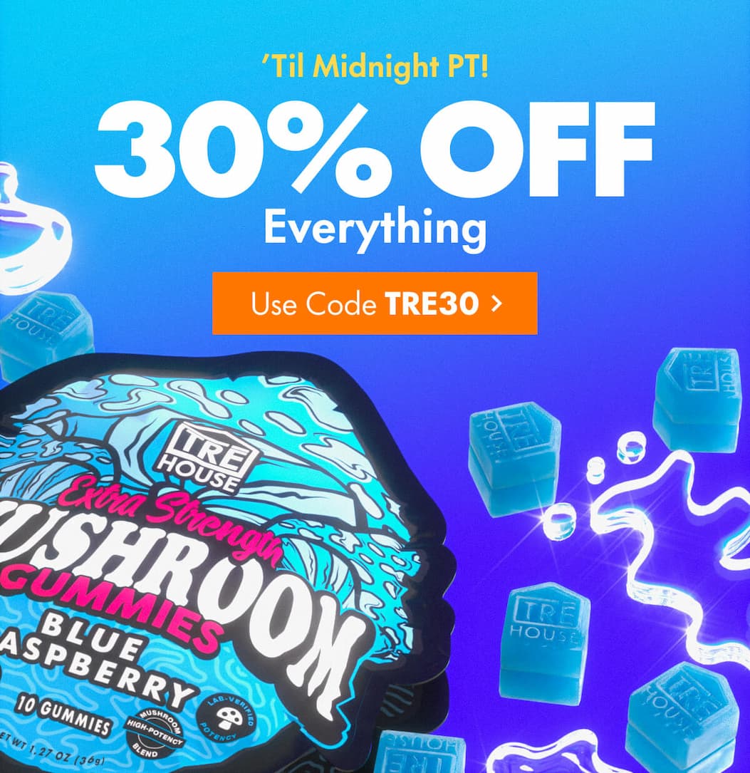 30% OFF  New Subscriptions & One-Time Orders [Use code TRE30]