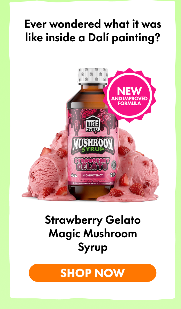 Strawberry Gelato Magic Mushroom Syrup