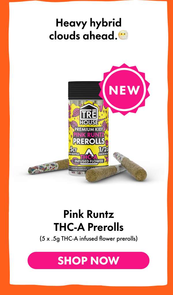THCA Prerolls - Pink Runtz